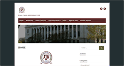 Desktop Screenshot of brazoscomoms.aggienetwork.com