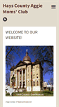 Mobile Screenshot of hayscountymoms.aggienetwork.com