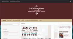 Desktop Screenshot of amc.aggienetwork.com